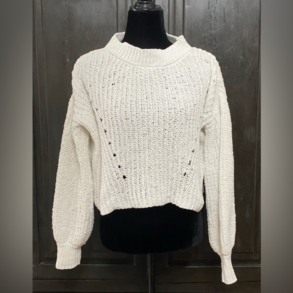 Generation K longsleeves cropped Oversized Sweater - Size Medium